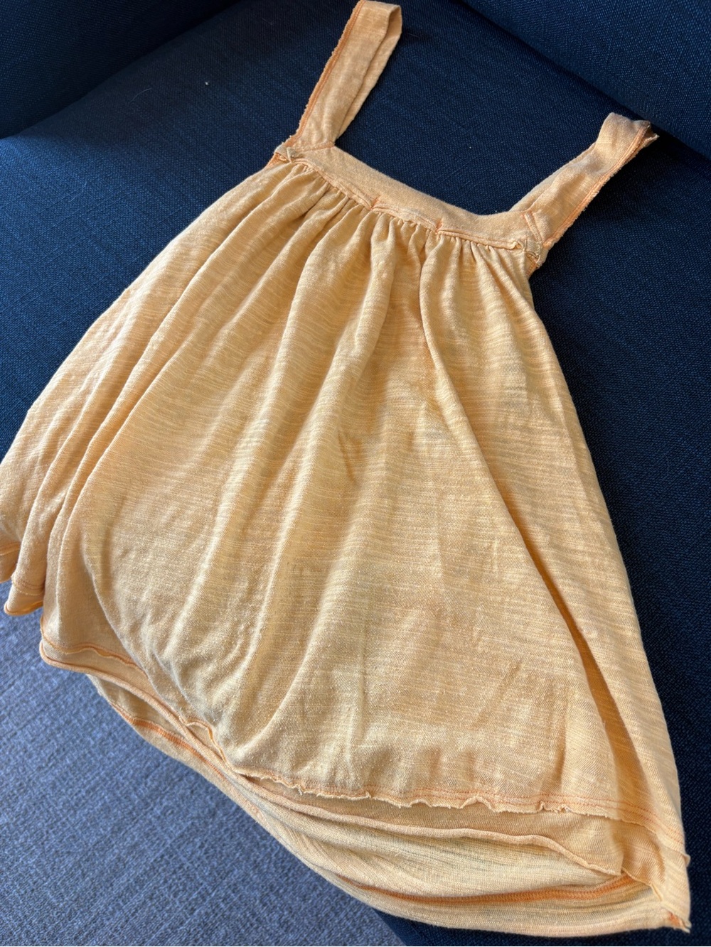 We The Free by Free People Light Yellow Linen-Blend Camisole